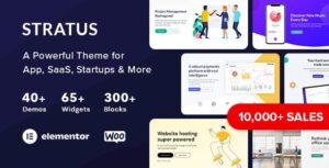 App, SaaS & Software Startup Tech Theme