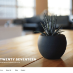 Twenty Seventeen WordPress theme