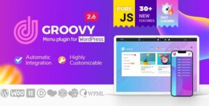 Groovy Mega Menu – Responsive Mega Menu Plugin for WordPress WordPress plugin
