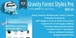Gravity Forms Styles Pro Add-on WordPress plugin
