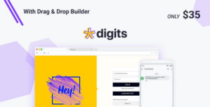 Digits : WordPress Mobile Phone Number OTP Signup and Login Form WordPress plugin