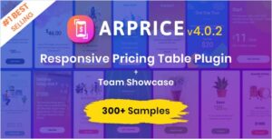ARPrice - WordPress Pricing Table Plugin