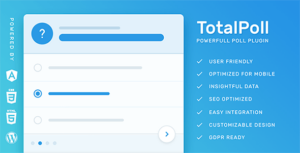 TotalPoll Pro – Responsive WordPress Poll Plugin WordPress plugin