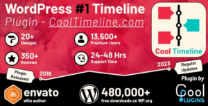 Cool Timeline Pro - Horizontal & Vertical Timeline Plugin For WordPress