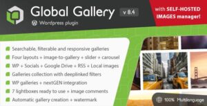 Global Gallery – WordPress Responsive Gallery WordPress plugin