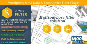 MDTF – WordPress Meta Data & Taxonomies Filter WordPress plugin