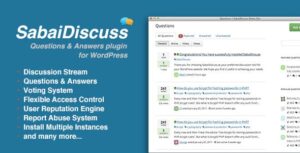 Sabai Discuss – Q&A forum plugin for WordPress WordPress plugin