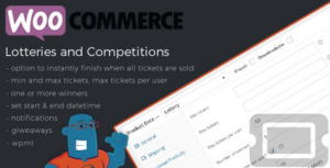 WooCommerce Lottery – WordPress Competitions and Lotteries, Lottery for WooCommerce WordPress plugin