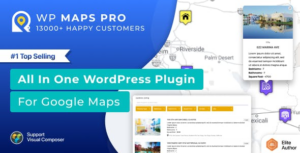 WordPress Plugin for Google Maps – WP MAPS PRO WordPress plugin